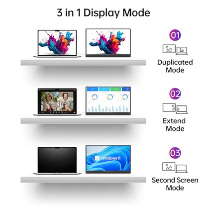 Yxk Portable Monitor 15.6 Inch 1080P 60Hz IPS HDR Ultra-Slim Travel Monitor with Dual Speakers USB-C HDMI Second Screen for Laptop PC Mac Phone Xbox PS4/5 Switch, VESA Kickstand, Zero Frame Gaming - size: 15.6