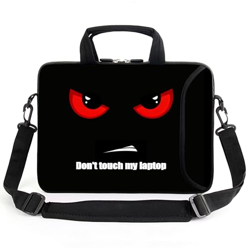 13" laptop bag laptop sleeve chromebook case adjustable shoulder strap with handle accessory pocket for men women (RYD-13-9) - color: Ryd-13-9