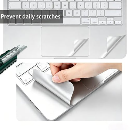 Palm Rest Skin for 2026 MacBook Neo 13 inch Laptop with A18 Pro Chip A3404, MacBook Neo Accessories Wrist Rest Protective Skin Cover Scratch Resistant(Silver) - color: MacBook Neo 13（Silver）