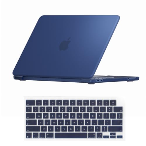 Se7enline for MacBook Neo Case 13 inch 2026 Model A3419,Indigo | Hard Shell Laptop Case Washable Keyboard Cover Skin Anti-Scratch Anti-Drop Heat Dissipation Full Port Access Slim Lightweight - color: Indigo, size: 13 Inch