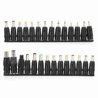 28Pcs DC Power Adapter Tips 5.5x2.1mm - Universal Charging Conversion Head Replacement Power Connector for Laptop