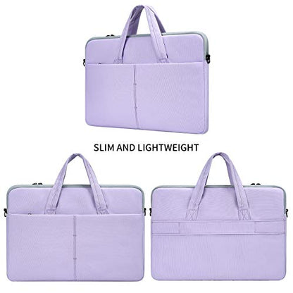 14 Inch Laptop Sleeve Bag for 13.5-14.8 Surface Laptop 7/6/5/4, HP Lenovo Acer ASUS Chromebook 14/ Stream/IdeaPad Case, Purple - color: Purple, size: 13.3-15 Inch