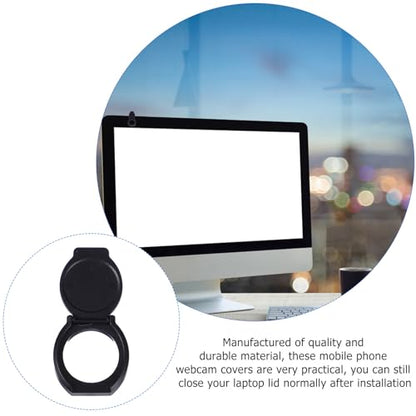 5pcs Webcam Privacy Cover Laptop Camera Protective Cap Universal Phone Accessory Lens Shutter for Video Calls and Online Security