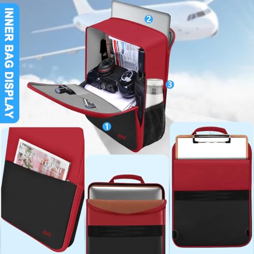 Slim & Expandable Laptop Backpack 17 inch Travel Business Backpack Water Resistant Daypack Bookpack for Most 17 inch NoteBooks，B01RD01 - color: B01rd01