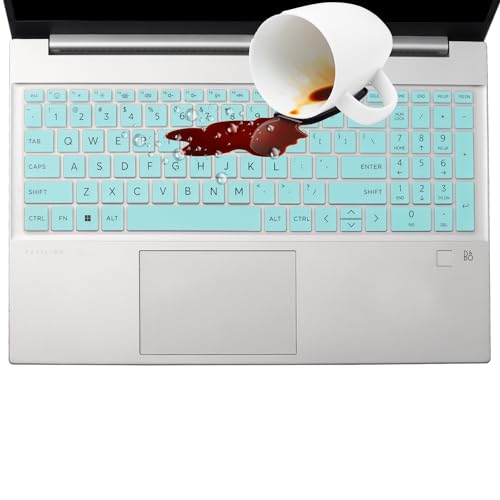 Keyboard Cover for HP 250 255 G10 15.6", HP Laptop 15.6" 15-fc 15-fd Series 15t-fd100 15z-fc000 15-fc0025dx 15-fc0245dx 15-fc0093dx 15-fd0023dx 15-fd0005dx 15-fd0883nr 15-fd0083wm 15-fd0083wm fd0127dx - color: Hotblue