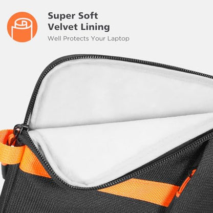 NIDOO Laptop Sleeve 10 inch Tablet Bag Carrying Case for 11 inch iPad 2025/11" iPad Air M4/ 11" iPad Pro M5 M4/ 11" Samsung Galaxy Tab S9 S8 / Lenovo Tab M11 Water Resistant Computer Pouch, Black - color: Black, size: 10-11 Inch