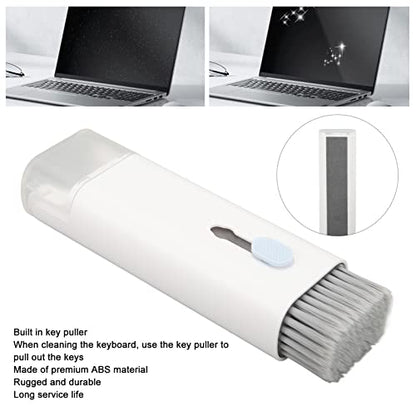 7 in 1 Electronic Cleaner Kit, Keyboard Cleaner Kit with Soft Brush & Key Puller, Multifunctional Cleaning Tools for Earphone Keyboard Laptop Phone PC Monitor Camera Lens