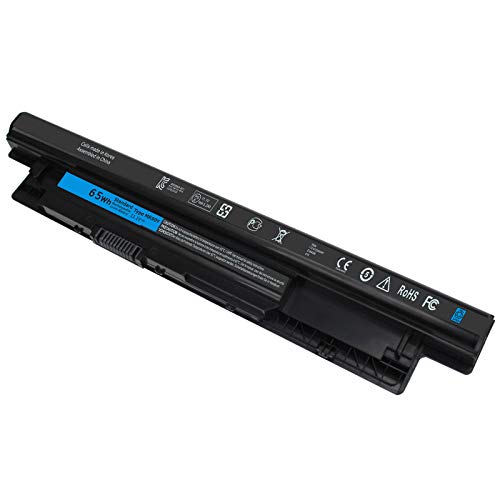 65WH MR90Y Battery for Dell Inspiron 17 5000 Series 15 3521 3543 3421 3542 | 3537 5721 5537 i3531 17-3721 17-5748 17-5749 15-3878 m531r-5535 m731r-5735 Latitude14 3000 3540 Series XCMRD P40F - size: 10.7*2*0.8inch