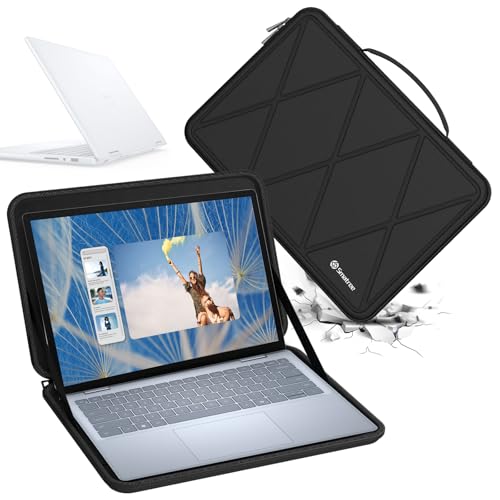 Smatree Hard EVA Protective Sleeve Compatible for 14 inch DELL 14 Plus/14 Plus 2-in-1 Case (X8244) | Compatible for 14 inch DELL 14 Plus/14 Plus 2-in-1 Case (X8244) - color: X Series-Black, size: For 14 inch Dell 14 Plus (X8244)