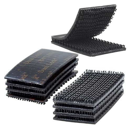 3M Dual Lock 1in x 2in 8pcs, EZ Pass Holder/IPass/IZoom/Sunpass, Adhesive Mounting Strips Black Fastener - size: Black 1in x 2in x 8pcs