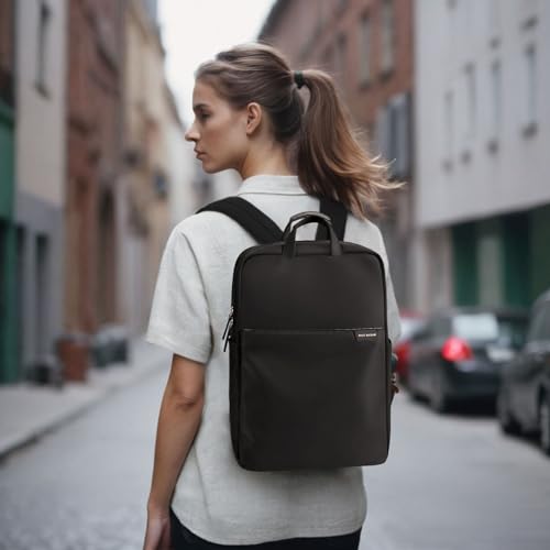 GOLF SUPAGS Travel Laptop Backpack for Women Anti Theft Slim Durable College Bookbag Business Computer Bag Fit 15.6Inch Notebook (Black, 15.6Inch) - color: Black, size: 15.6 Inch