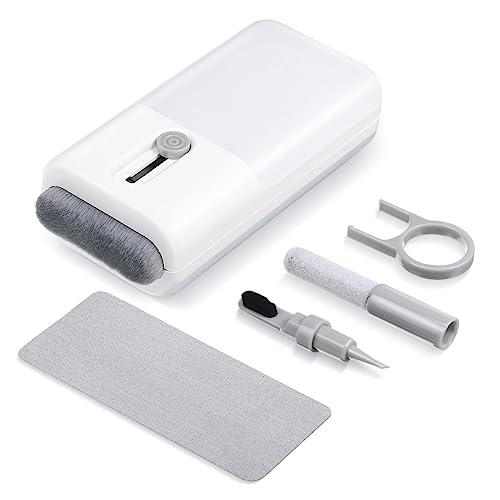 Angoily 2sets Electronic Cleaning Kit with Cleaning Brush Pen Wiper Key Cap Puller Portable Spray Bottle for Headphones Keyboards Laptops Phones Pc Monitors