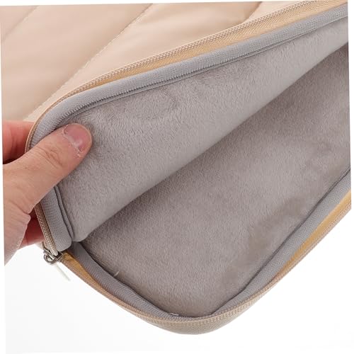 POPETPOP Laptop Sleeve Organizer Multiple Compartments Water-resistant Polyester Protective Bag for Notebook and Accessories for Travel and Work