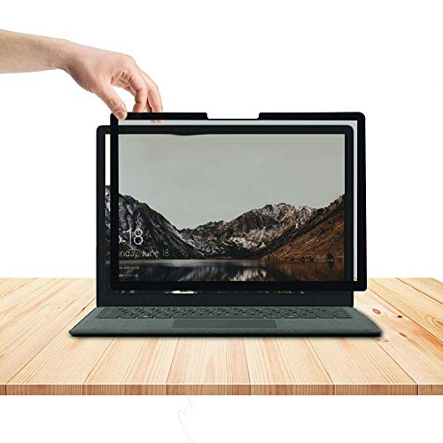 for Microsoft Surface Laptop 3/4/5 th Gen 13.5 inch Privacy Screen Filter | Bubble Free Anti-Spy Anti-Glare Anti Blue Light Filter( Only for Surface Laptop 3/4/5 13.5 Privacy Screen Shield) - size: Surface Laptop 6/5/4/3/2/1 13.5"