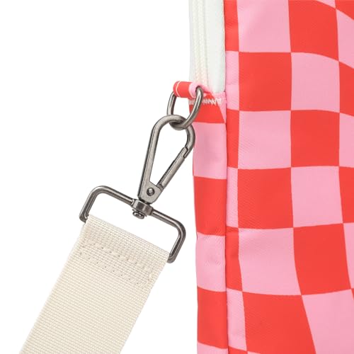 Water Resistant Laptop Shoulder Sleeve Case Bag for MacBook Pro 16 inch and 15.6 inch and 16 inch laptop (Grid) - color: Grid