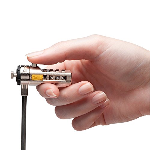 Kensington Portable Combination Cable Lock for Laptops and Other Devices - Black (K64670AM)