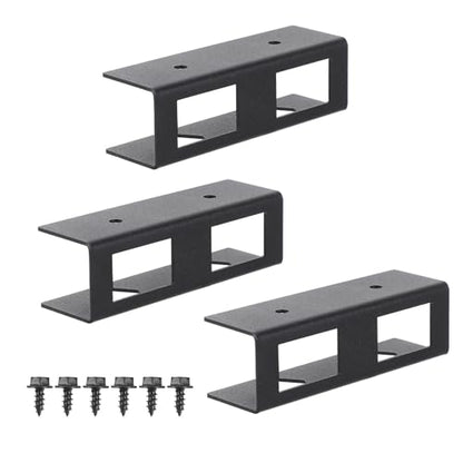Cabilock Desk Laptop Mount Carbon Steel Notebook Holder for Study Room Office Use Black Portable Laptop Support Rack