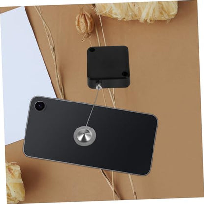 Retractable Cable Lock Security Tether for Electronics Anti-Lost Wire Case for Tablets and Laptops Automatic Retractable Tether Safety Clasp