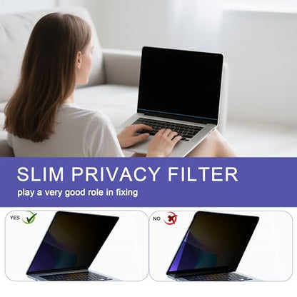 360° Privacy Screen Protector Compatible for 2026 MacBook Neo 13'' | A18 Pro Chip A3404;Anti Fingerprint/Anti Blue Light/Anti Glare - color: 2026 MacBook Neo 13 inch A18 Pro