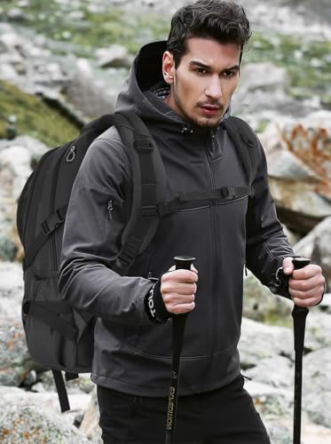 Laptop Backpack, Daypack with USB Port for Travel/Business/College/Women/Men - color: Black