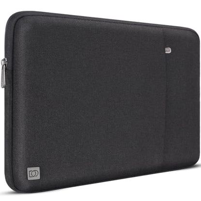 DOMISO Laptop Case Laptop Sleeve Cover for 16 inch MacBook Pro M4/M3/M2/M1 Pro/Max A3403 A3186 A2991 A2780 A2485 A2141,Compatible with 15.6 inch HP Lenovo Dell XPS 16,Black - color: Black, size: 15.6 inch