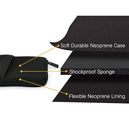 SideTrak Protective Case Sleeve for Portable Monitor and Laptop | Compatible with SideTrak Slide & Swivel Monitors | Built-in Pocket | Durable & Stretchy Neoprene Material | 14x10 - size: 14x10