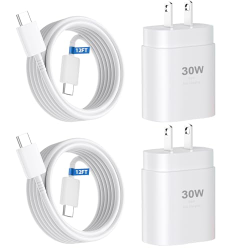Phone 17 16 15 Charger Fast Charging,30W USB C Phone 17 16 15 Pro Max Charger Block & 12FT Long Type C Cable Cord for i.Phone 17/17 Air/17Pro/17Pro Max/16/16Pro/16 Pro Max/15/15 Pro Max,White - color: White, size: 12Ft