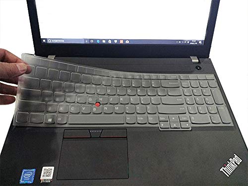 YYubao Clear TPU Keyboard Cover Skin Compatible with 17.3" Lenovo Thinkpad P70 P71 & 15.6" ThinkPad p50 p50s p51 E531 E540 E550 E555 E560 E565 E570 E575 W540 W541 W550 W550s L560 L570 T550 T560 - color: Compatible with ThinkPad E570