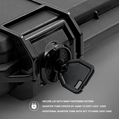 Seahorse Protective Equipment Cases 85 Laptop Micro Case 85BK: 85 Laptop Micro Case Black, One Size - color: Black