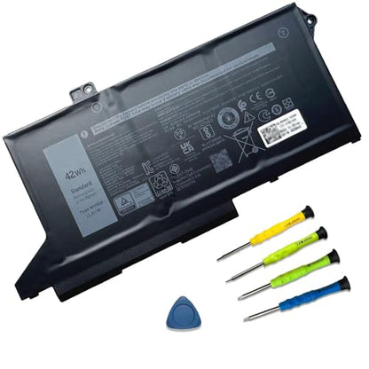 42Wh WY9DX M3KCN Laptop Battery for Dell Latitude 5420 5520 Precision 3560 | 3-Cell 11.4V 3500mAh; P/N: RJ40G WK3F1 1K2CF 75X16 - size: 10.47*4.8*0.94 inches WY9DX