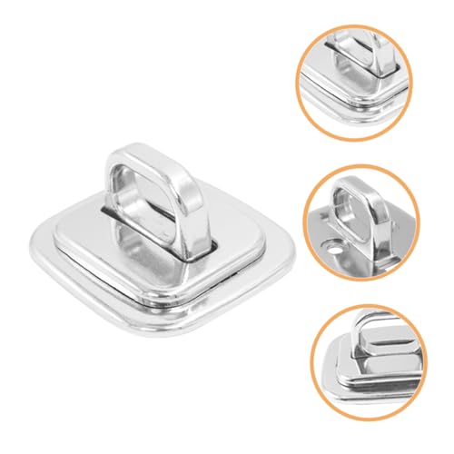 2pcs Laptop Lock Security Plate Cable Anchor for Desk Mounting Theft for Laptops Monitors and Tablets Compatibility for Office and Travel Use