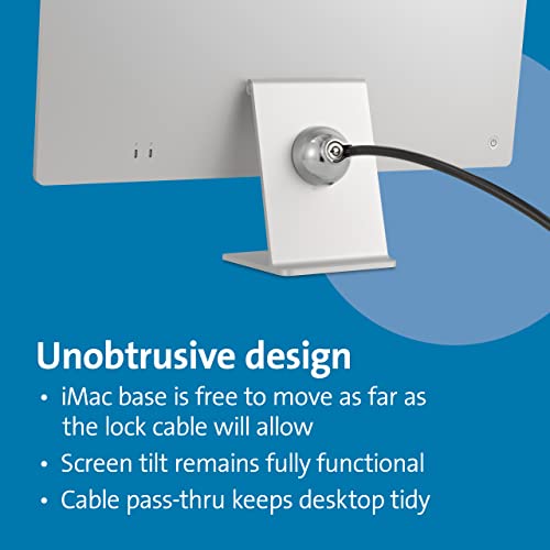 Kensington SafeDome Cable Lock for iMac 24 inch 2021 (K68995WW), Silver