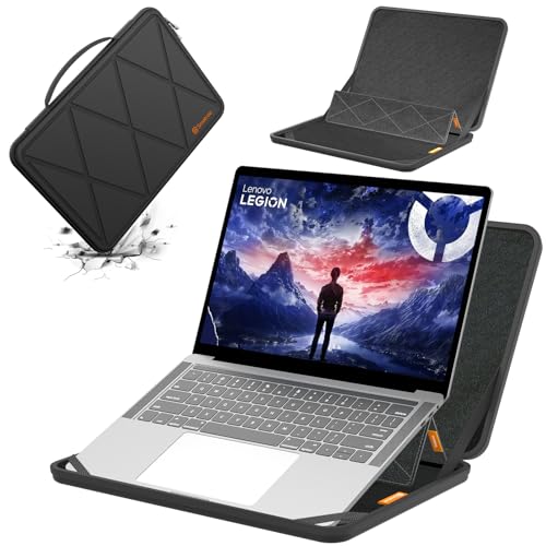 Smatree MS89 Hard EVA Sleeve with Stand for 16" Lenovo ThinkBook 16 Gen 8 | Compatible for 16inch Lenovo ThinkBook 16 Gen 8, for Legion 5 Gen 10, ThinkPad E16, IdeaPad Slim 5i/5, IdeaPad Pro 5/5i - color: MS - Black, size: For 15-16 inch Legion/ThinkPad (