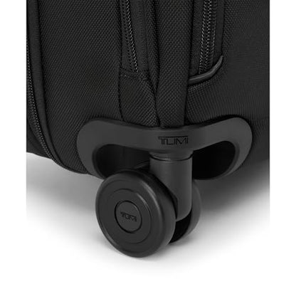 TUMI - Alpha Deluxe Expandable 4-Wheeled Laptop Briefcase - 15 Inch Computer Bag for Men and Women - color: Black