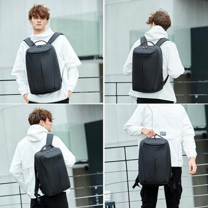 Travel Laptop Backpack for Men Women, business Work Rucksack College School Computer Bag Fits 15.6 Inch Laptop, Bookbag with USB Charging Port