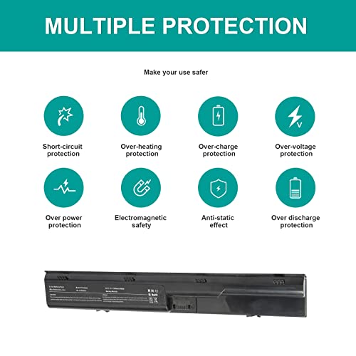 TREE.NB Laptop Battery for HP ProBook 4330s 4331s 4430s 4431s 4530s 4535s 4435s 4436s 4440s 4441s 4446s 4540s 4545s 7420, 5200mAh/6-Cells - size: 4431S