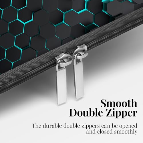 Laptop 13 inch Sleeve Case for MacBook Air 13-13.6 inch, Laptop Bag Cover for MacBook Pro 13" 14 inch, Shockproof Briefcase Travel Carrying Sleeve for 14" Chromebook HP Dell I Black Honeycomb - color: Black Honeycomb