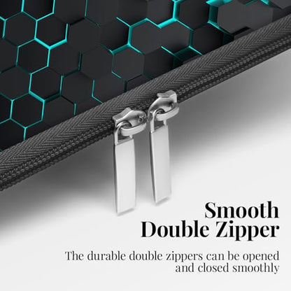 Laptop 13 inch Sleeve Case for MacBook Air 13-13.6 inch, Laptop Bag Cover for MacBook Pro 13" 14 inch, Shockproof Briefcase Travel Carrying Sleeve for 14" Chromebook HP Dell I Black Honeycomb - color: Black Honeycomb