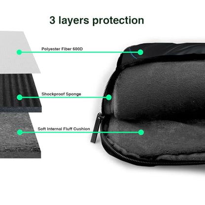 Laptop Bag Case African Women Computer Messenger Shoulder Bag Laptop Sleeve Briefcase - size: 15.6 inch
