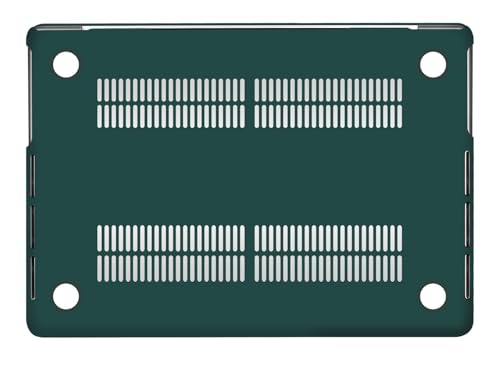 UESWILL Compatible with MacBook Pro 16 inch Case 2021-2026 Release M5 M4 M3 M2 M1 Pro Max chip Model: A3429 A3428 A3403 A3186 A2991 A2780 A2485, Matte Hard Shell Cover, Peacock Green - color: Peacock Green, size: MacBook Pro 16" (M1 M2 M3 M4 M5)