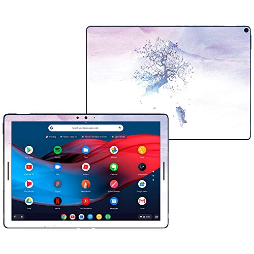 MightySkins Skin Compatible with Google Pixel Slate 12.3" (2018) - Long Way to Fuji | Protective, Durable, and Unique Vinyl Decal wrap Cover | Easy to Apply, Remove | Made in The USA - color: Long Way To Fuji