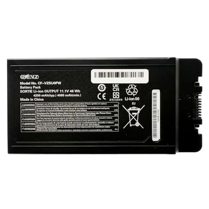 CF-54 CF-VZSU0PW Laptop Battery Replacement Pack for Panasonic Toughbook CF54 MK1 MK2 MK3 Toughbook 54 Gloved Multi Touch 54 Lite Performance Prime Series Notebook 6-Cells
