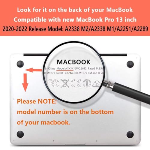 CISSOOK Compatible with MacBook Pro 13 Inch Case 2025 2024 2023 2021 2020 Release M2 M1 A2338 A2289 A2251, Hard Shell Case & Keyboard Cover for MacBook Pro 13 with Touch Bar, Silk Flowers - color: Pro13inch-Silk Flowers