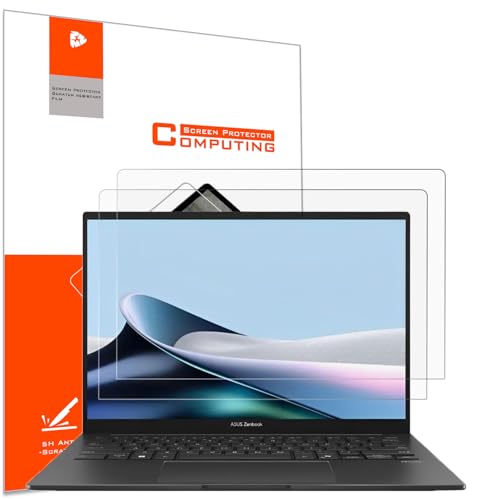 YINOVEEN 2 Pack Anti Glare Screen Protector for ASUS Vivobook 14&14X/ ZenBook 14/ TUF 14/ ExpertBook 14/ Chromebook Flip 14'' 16:10 Laptop,5H,Anti-Scratch,Reduce Eyes Strain