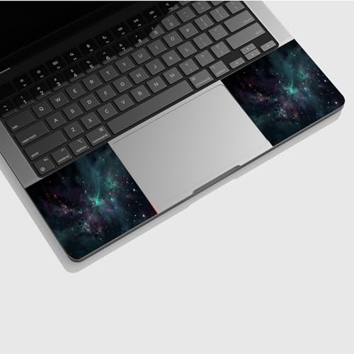 Universal Laptop Skin Sticker with 2 Wrist Pad Skins, Waterproof Scratch Resistant Vinyl Laptop Cover Decal, Cut to Fit for 11–15.6 Inch MacBook HP Dell Lenovo, Cosmetic Sky - color: Cosmetic Sky