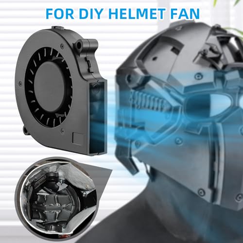 Wathai 75mm x 15mm USB Blower Cooling Fan 5V DC Turbo Small Fan DIY Cool | DC Brushless Turbo Small Computer Case Blower Fan for Cooling Electronics, Hard Hat, Helmet, and DIY Projects - size: 75mm
