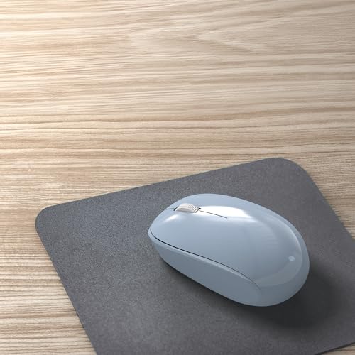 Incase Bluetooth Mouse - Designed by Microsoft - Compact, Comfortable, Right/Left Hand Use, 4-Way Scroll Wheel, Wireless Bluetooth Mouse for PC/Laptop/Desktop, Mac/Windows Computer (Pastel Blue) - color: Pastel Blue