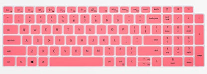 Keyboard Cover for Dell Latitude 3550 5550 3540 5540 5520 5521 5530 5531 15.6 & Dell Precision 3590 3591 3580 3581 3570 3571 3560 3561 15.6", Precision 16 17 7670 7680 7770 7780 Protector Skin, Pink - color: Pink