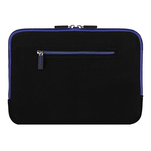 13 Inch Laptop Sleeve Neoprene Padded Case for Work and Commute - Blue - color: Blue