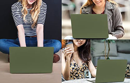 CISSOOK Compatible with MacBook Air 13.6 inch Case M2 M3 M4 M5 | A3449 A3240 A3113 A2681, 5in1 Set Hard Shell Case Keyboard Cover for MacBook Air 13 inch 2022 - 2026, Avocado Green - color: Air13.6inch-Frosted Avocado Green